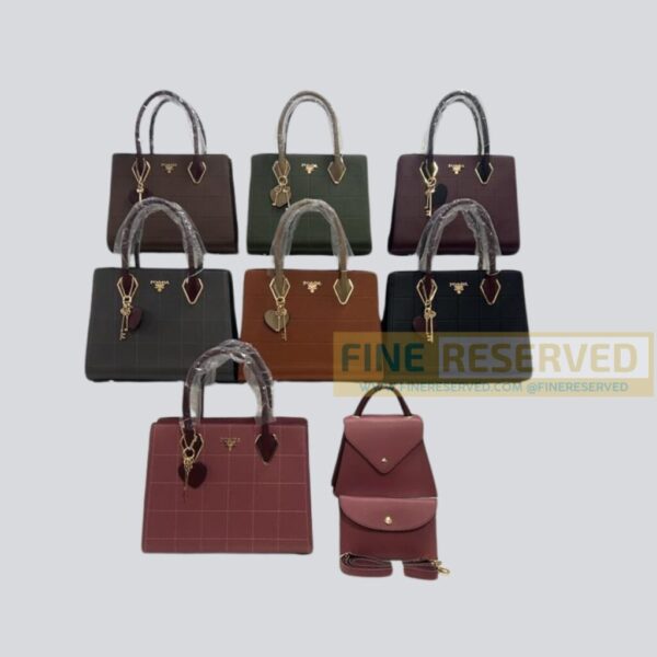 3pcs Poaba Classic Designer Bag 5047