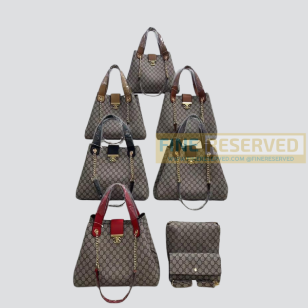 3pcs Classic Designer Bag 6879G